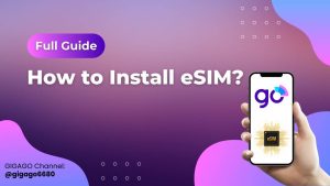 How to install United Kingdom eSIM