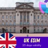United Kingdom eSIM 25 Days