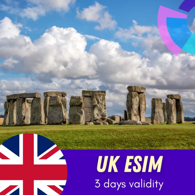 United Kingdom eSIM 3 Days