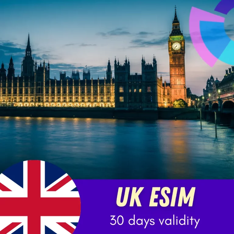 United Kingdom eSIM 30 days