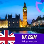 United Kingdom eSIM 5 Days