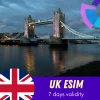United Kingdom eSIM 7 Days