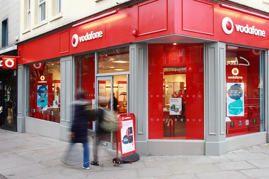 Vodafone - On top Mobile Operators in UK