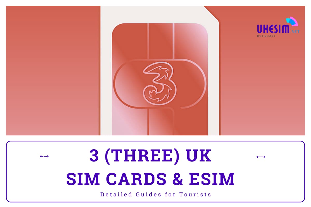 Three UK SIM Card and eSIM